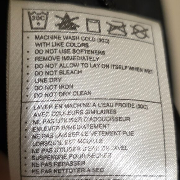 NIKE Black Zip up and Snap Closure Windbreaker Medium - EXCELLENT condition!! - Picture 7 of 7